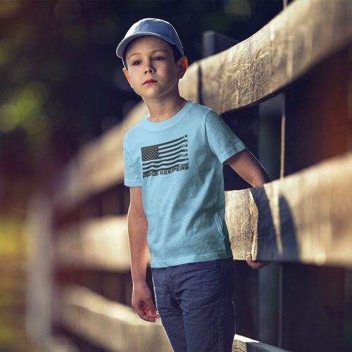 Kid's Tee - Raw Flag