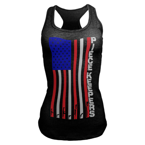 Racerback Tank - Vertical Flag