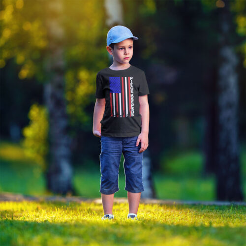 Kid's Tee - Vertical Flag