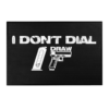 I DONT DIAL BLACK RUG
