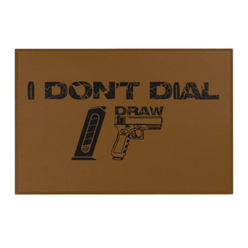 Area Rug - I Don't Dial...