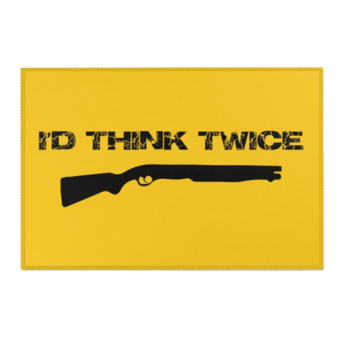 Area Rug - Think Twice