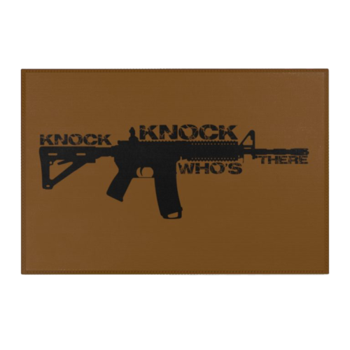 Area Rug - Knock, Knock