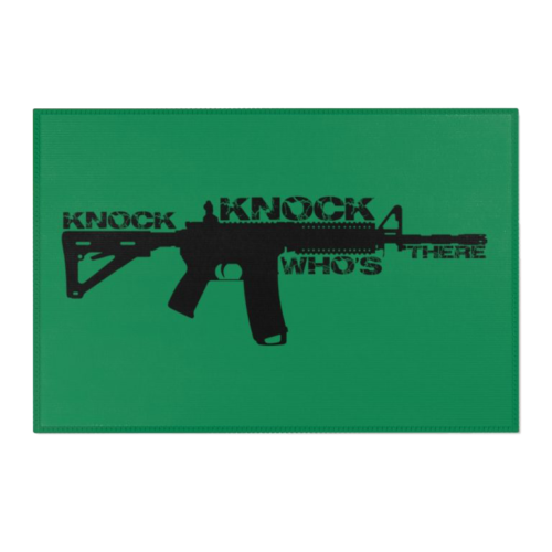 Area Rug - Knock, Knock