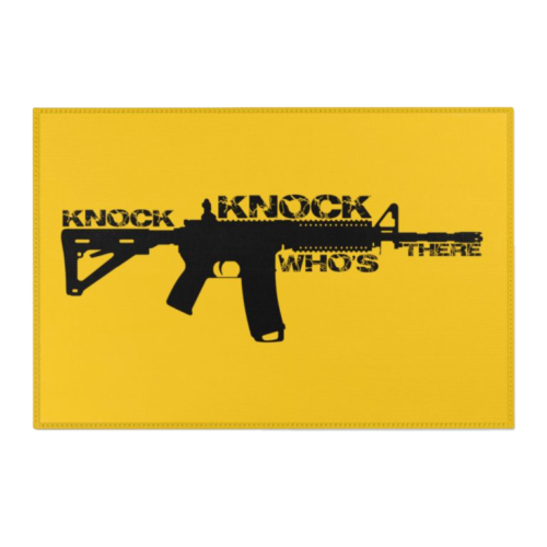 Area Rug - Knock, Knock