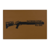 PICK ON SHOTGUN BROWN RUG