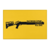 PICK ON SHOTGUN YELLOW RUG