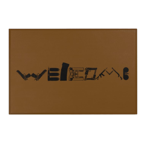 Area Rug - welcome...