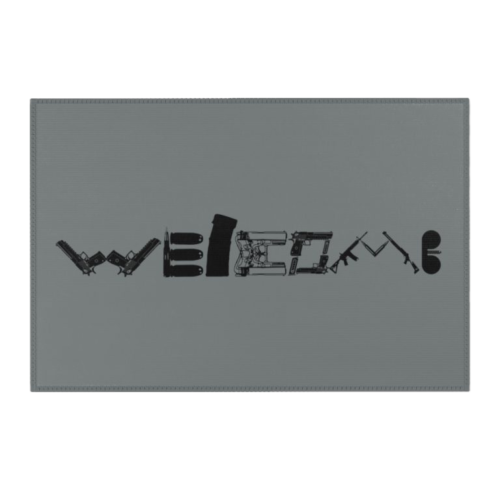 Area Rug - welcome...