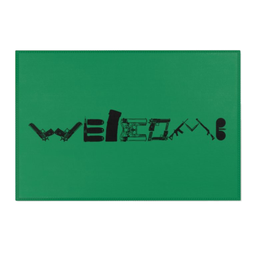 Area Rug - welcome...