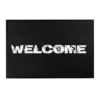 WELCOME SUBTLE BLACK RUG