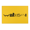 WELCOME YELLOW RUG