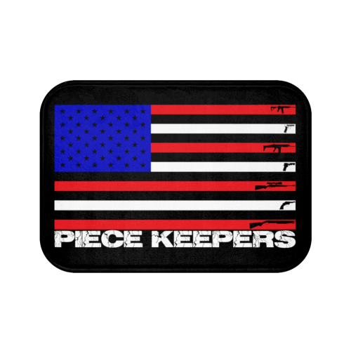 Bath Mat - Raw Flag