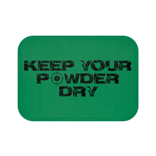 dark green powder dry