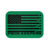 dark green raw flag