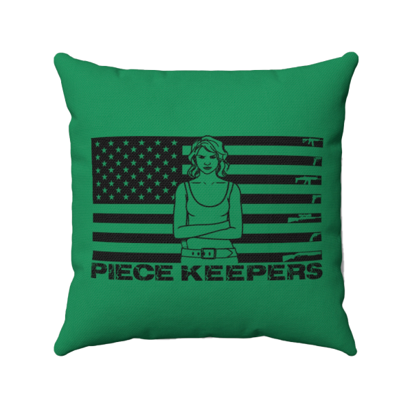 green strong woman