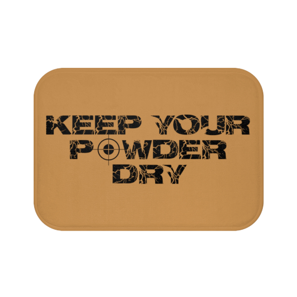 light brown keep powder dry