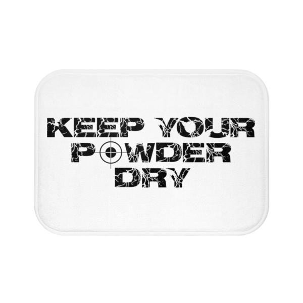 white keep powder dry