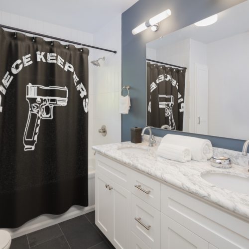 Shower Curtain - Pistol
