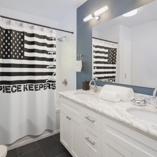 Shower Curtain - Raw Flag