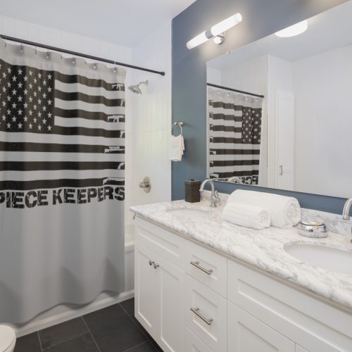 Shower Curtain - Raw Flag