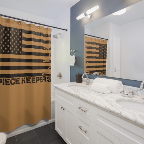 Shower Curtain - Raw Flag