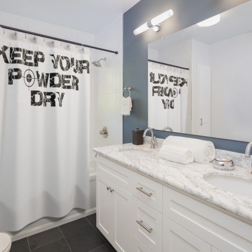 Shower Curtain - Powder Dry
