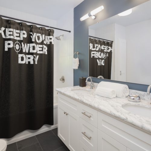 Shower Curtain - Powder Dry