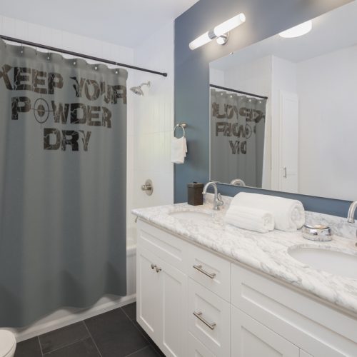 Shower Curtain - Powder Dry