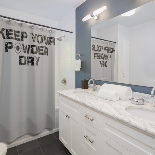 Shower Curtain - Powder Dry