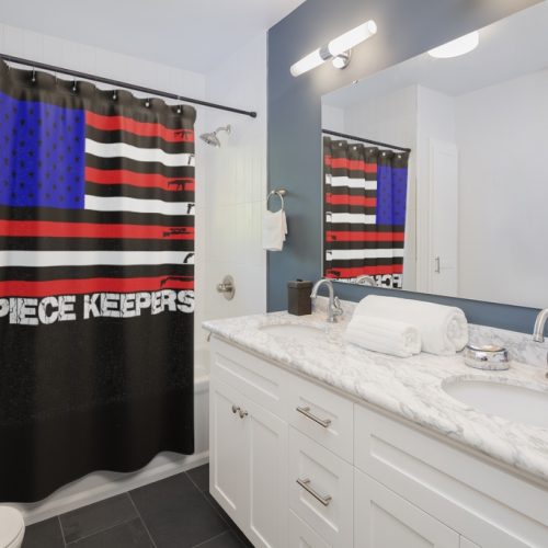 Shower Curtain - Raw Flag
