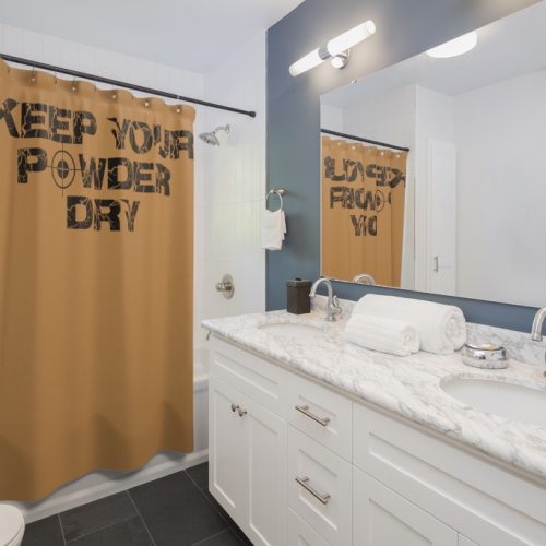 Shower Curtain - Powder Dry