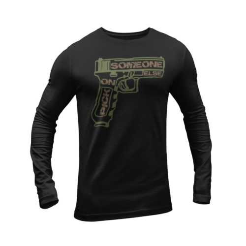 Men's LS Crew - POSE - Pistol