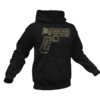 POSE pistol hoodie