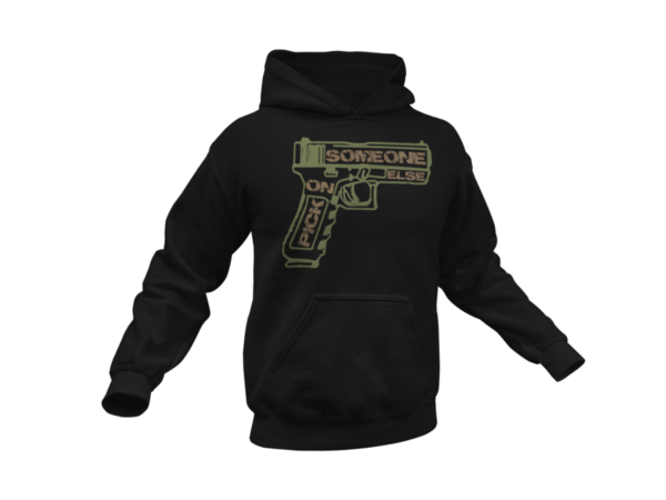 POSE pistol hoodie