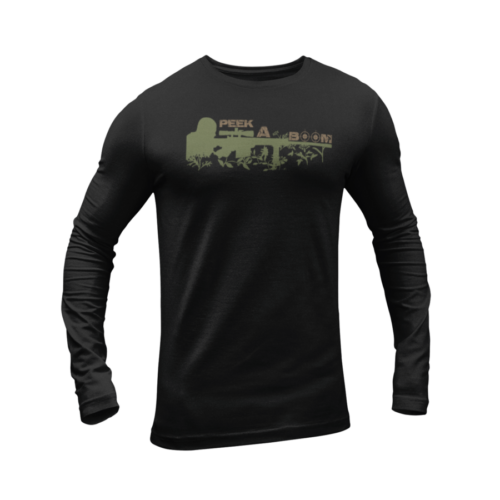 Men's LS Crew - Peek-A-Boom