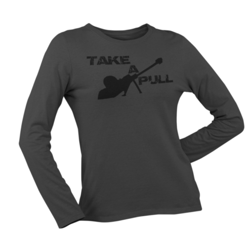 Women's LS Crew - Take a Pull
