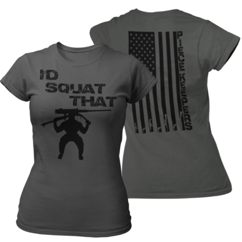 Women's T-shirt - I'd Squat