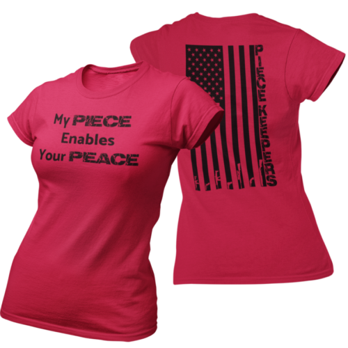 Women's T-shirt - Piece Enables Peace