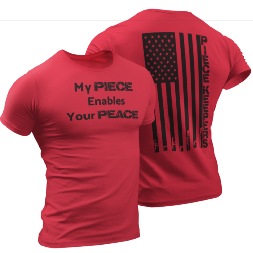 Men's T-shirt - Piece Enables Peace