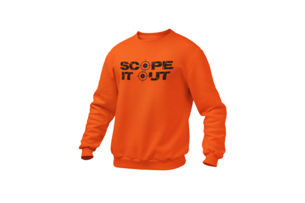 Scope It Out sweatshirt