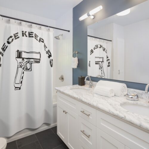Shower Curtain - Pistol