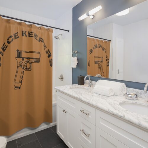 Shower Curtain - Pistol