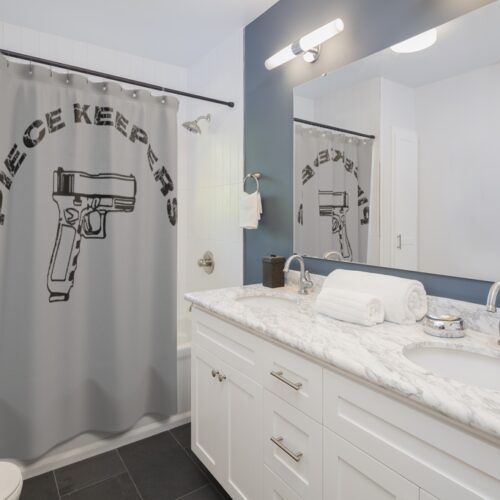 Shower Curtain - Pistol